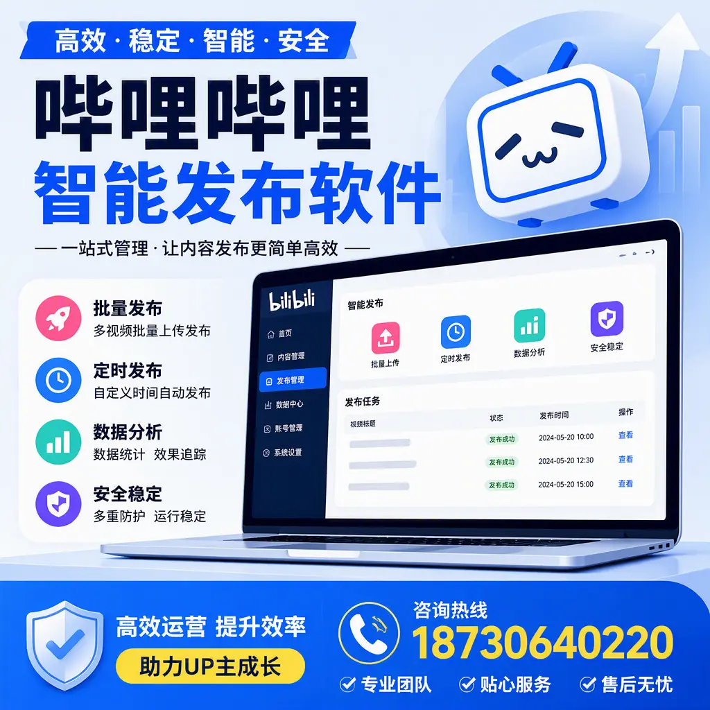 哔哩哔哩智能发布软件的性能测试与评估:淮南 用户指南